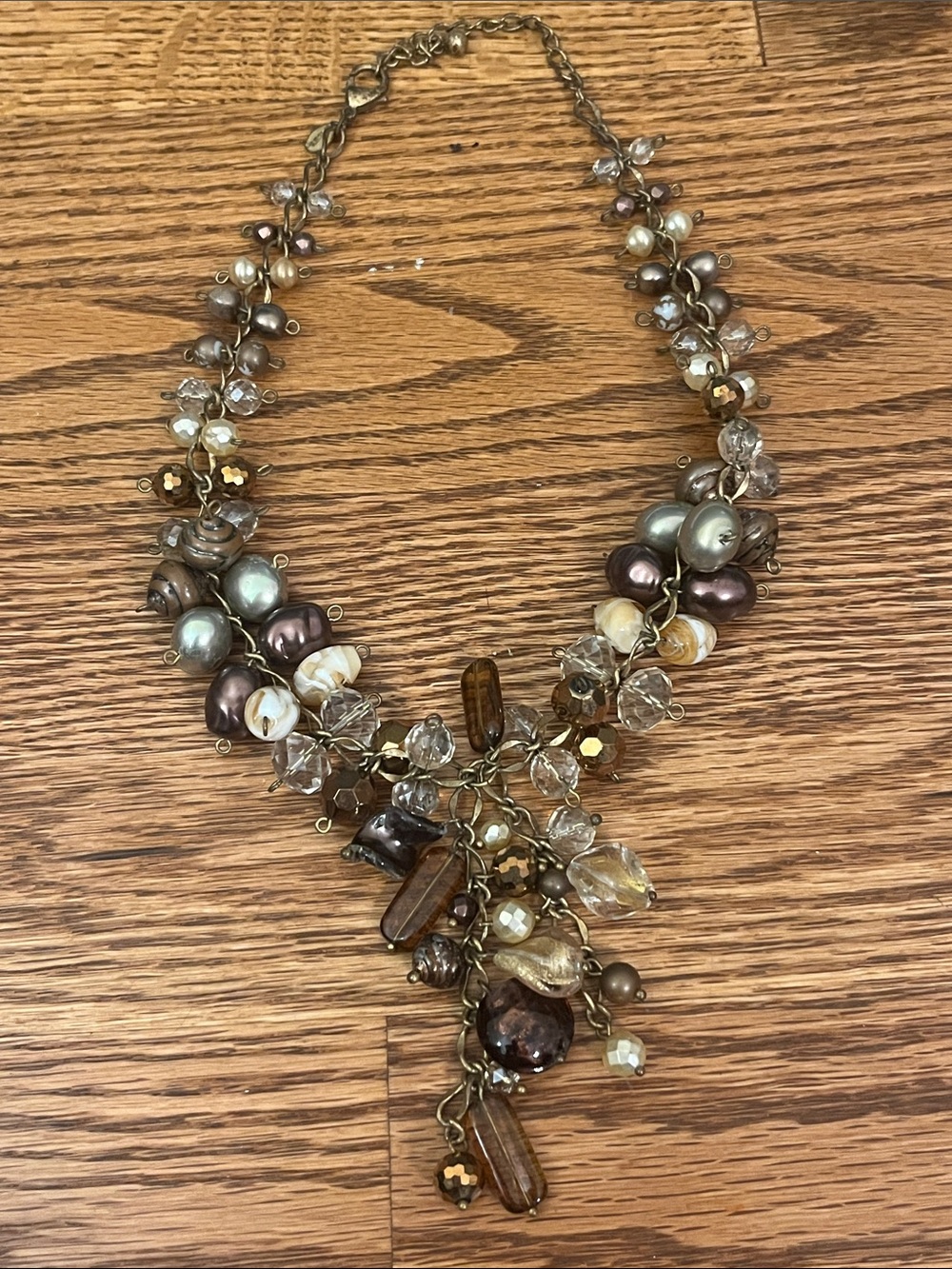 Vintage Chico's multi-strand statement necklace